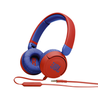 JBL Jr310 - Red - Kids on-ear Headphones - Hero